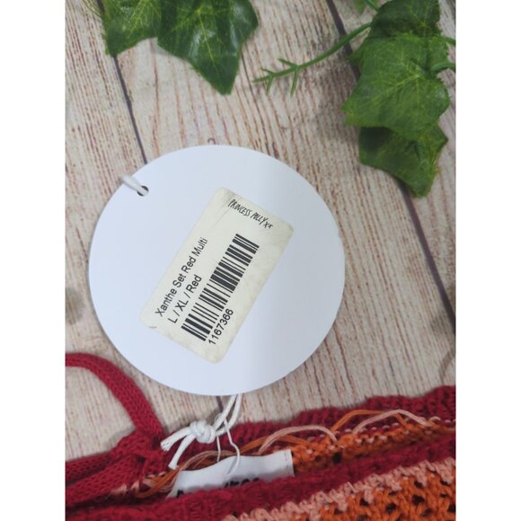 PRINCESS POLLY Women's XANTHE Crotchet Strapless Top Boho Festival Size L/XL NEW - Picture 4 of 7